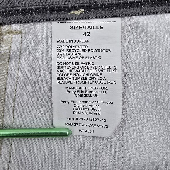 Ben Hogan Golf Shorts Men's 42 Khaki Flat Front Stretch Waist 10" Inseam - Picture 6 of 7